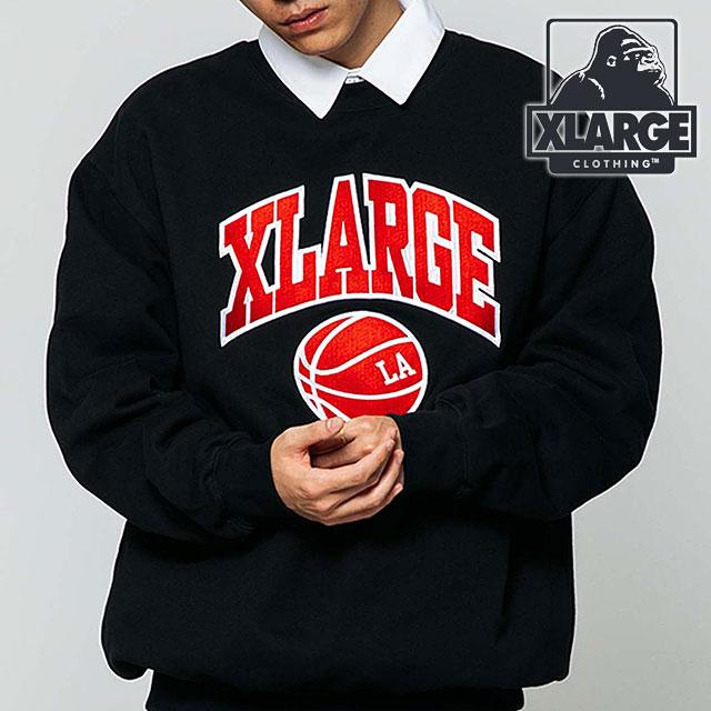 XLARGE（エクストラ ラージ） メンズ カレッジロゴクルーネック