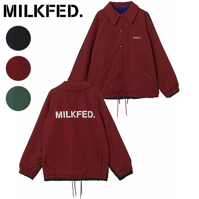 milkfed× ロングコーチジャケット MILKFED. - MILKFED. A LINE LONG JACKET川栄里奈 コーチジャケットの