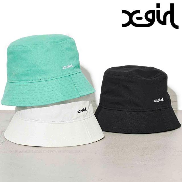 エックスガール X-girl レディース ベーシック バケットハット 105224051010 FW22 BASIC BUCKET HAT xgirl 帽子 フリーサイズ｜mischiefstyle｜05