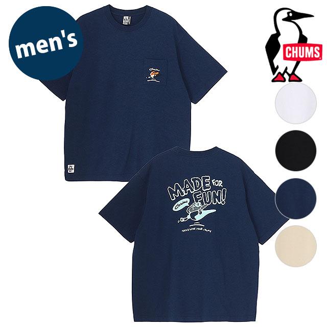 CHUMS メイドフォーファン!ポケット Tシャツ 3
