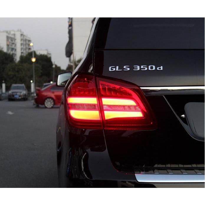 特别免费送货 メルセデスベンツ　ベンツ　　GLS X166　左右セット4ｐ　GLS X166 GLS450 GLS550 GLS63LED　テールランプ　　テール　テールライト