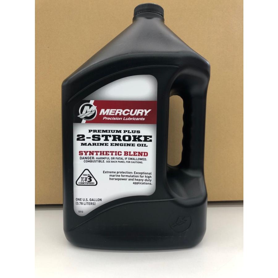 MERCURY マーキュリープレミアムプラスオイル 1ガロン6本セット MERCURY マーキュリープレミアムプラスオイル 1ガロン6本セット