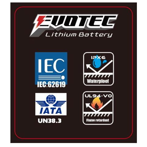 エヴォテック リチウムバッテリーSE-36700＋充電器セット