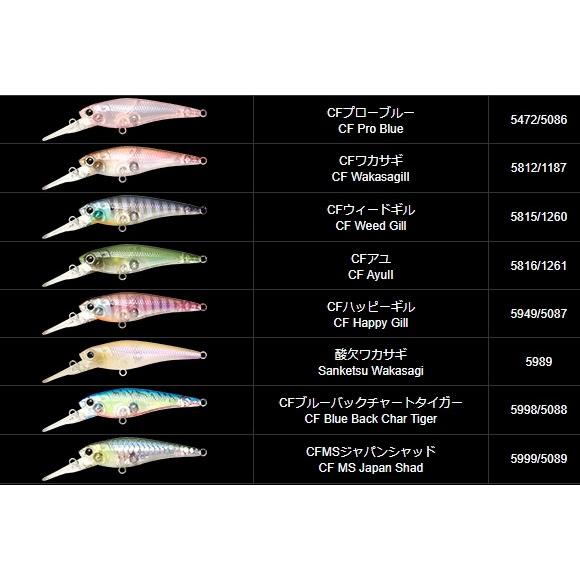 LUCKY CRAFT（ラッキークラフト） ベビーシャッド50SP : ミシマ