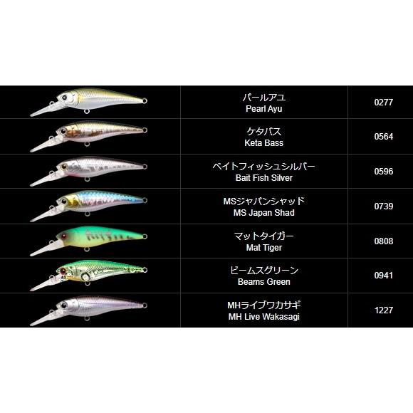 LUCKY CRAFT（ラッキークラフト） ベビーシャッド60SP : ミシマ