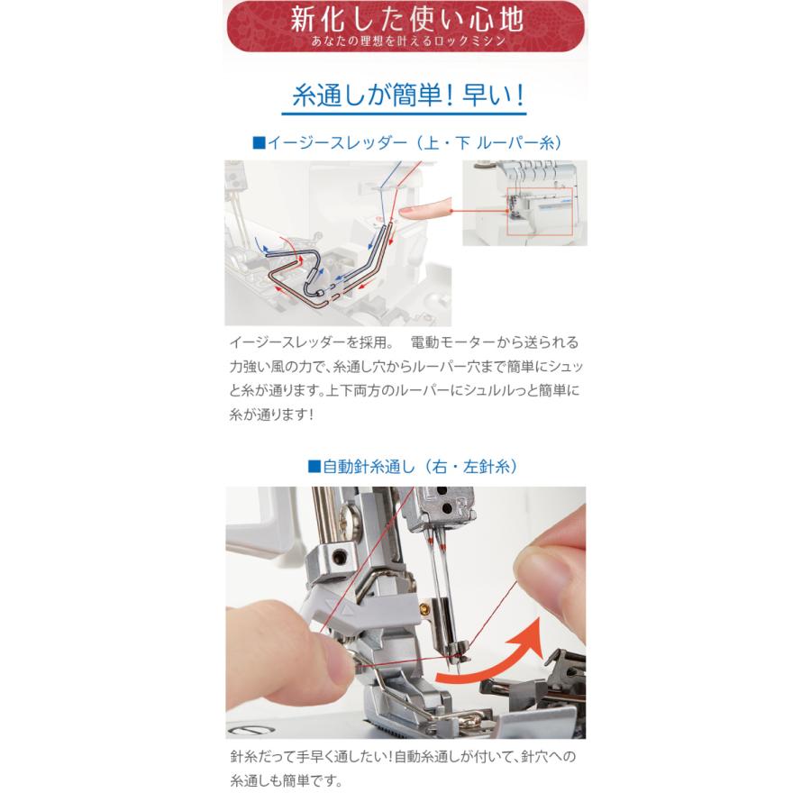 JUKI MO-2800 MO2800  ミシン  本体 ロックミシンの画像