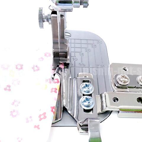SUISEI JUKI 職業用直線ミシンシュプール専用『三つ折りヘマー』仕上がり幅２．５ｍｍ（2.5mmヘマー専用押え付き）【SUI_A50JUB-2.5】スイセイ製_2