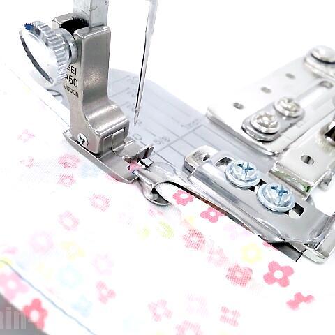 SUISEI JUKI 職業用直線ミシンシュプール専用『三つ折りヘマー』仕上がり幅２．５ｍｍ（2.5mmヘマー専用押え付き）【SUI_A50JUB-2.5】スイセイ製_3