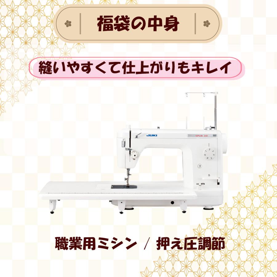 JUKI 【2026年 福袋】JUKI 職業用ミシン SPUR30 シュプール30 TL-30型