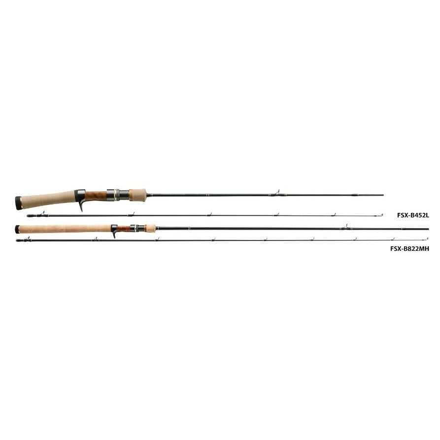 Major Craft - 大リーグ手工芸品 Finetail Finetail ファインテール 流れ模範例 BAIT FSX-B382UL ロッド、釣り竿-アウトドア、釣り、旅行用品