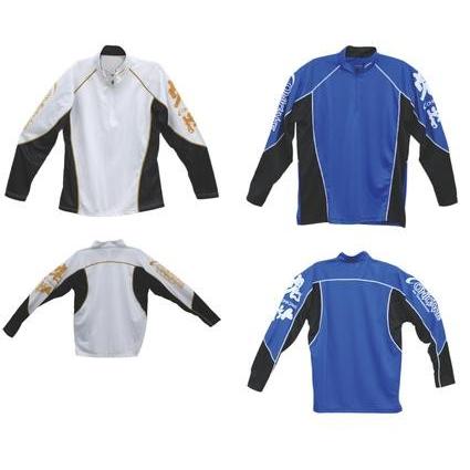 ハヤブサ 鬼掛トーナメントクールジップシャツ Hayabusa ハヤブサ 鬼掛 クールジップシャツA YT504G : MIshop