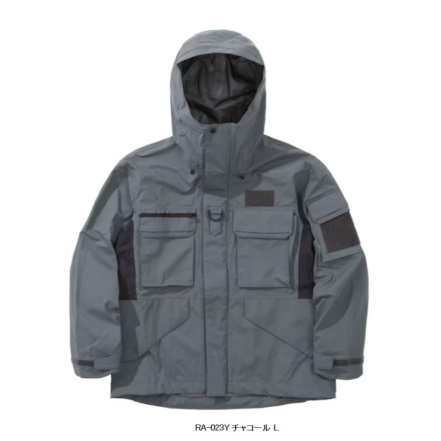 シマノ esレインジャケット 03 ブラック Lサイズ シマノ（SHIMANO） ESレインジャケット 03 RA-023Y : MIshop - 通販