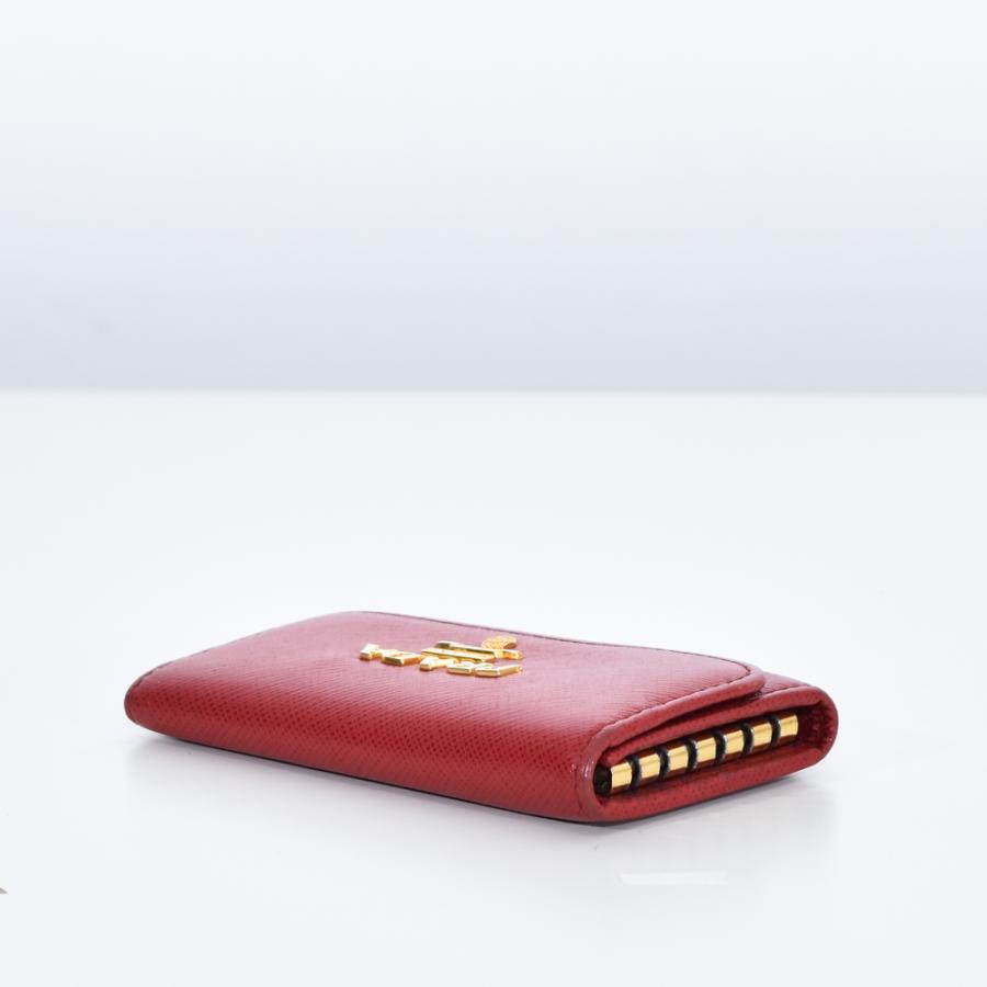 PRADA（プラダ） 中古USED PRADA キーケース サフィアーノ 6連 レッド