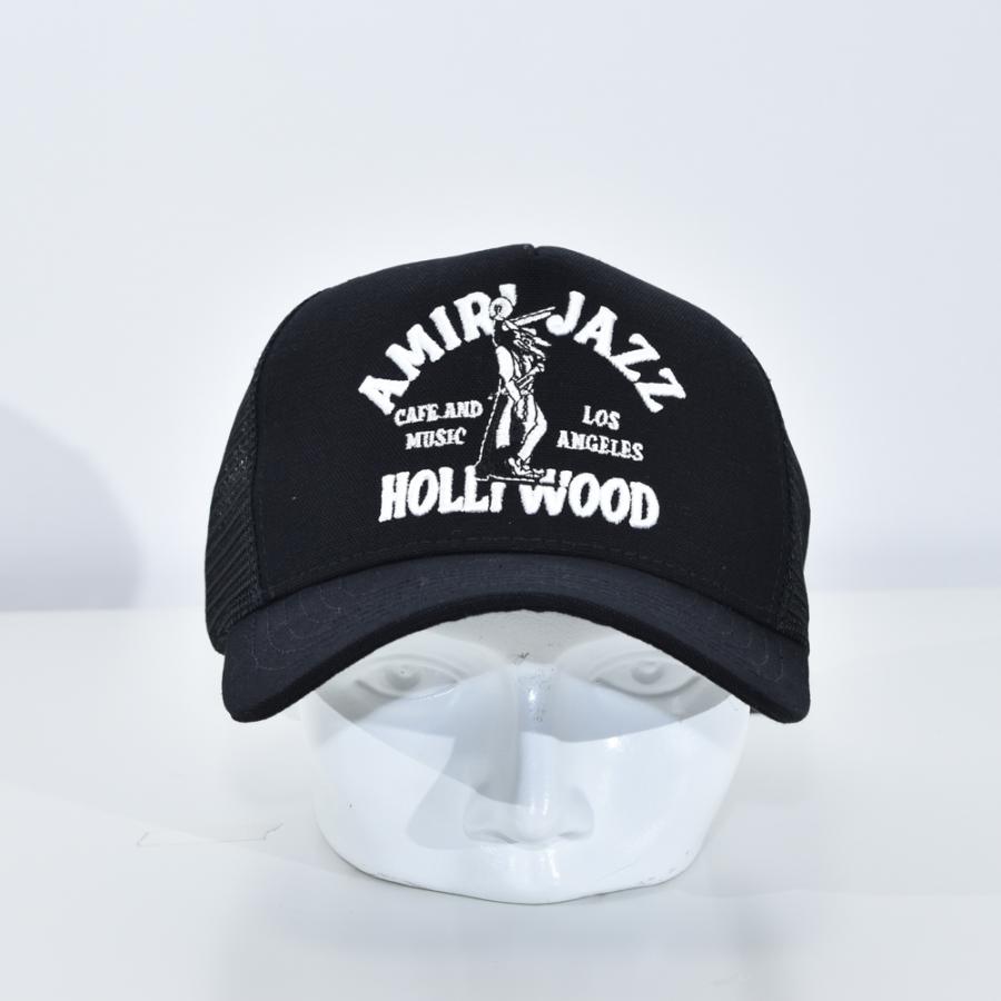 AMIRI（アミリ） 帽子 キャップ ハット ロゴ メンズ JAZZ WOLF TRUCKER