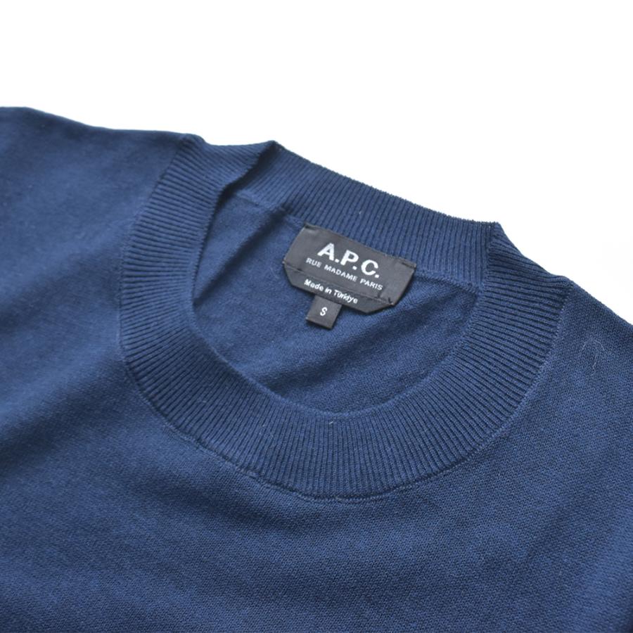 A.P.C. アーペーセー ニット トップス ロゴ プルオーバー レディース 