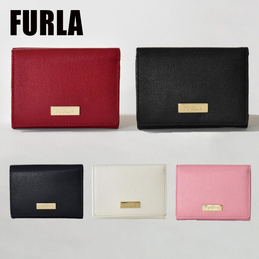 FURLA フルラ 財布 クラシック レディース 三つ折 本革 ロゴ FURLA フルラ 財布 クラシック レディース 三つ折 本革 ロゴ