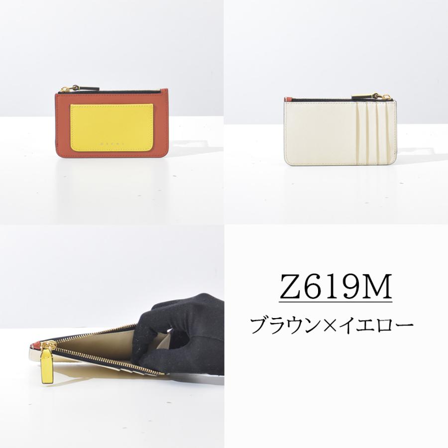 MARNI マルニ カードケース コインケース 本革 スリム バイ MARNI マルニ カードケース コインケース 本革 スリム バイ