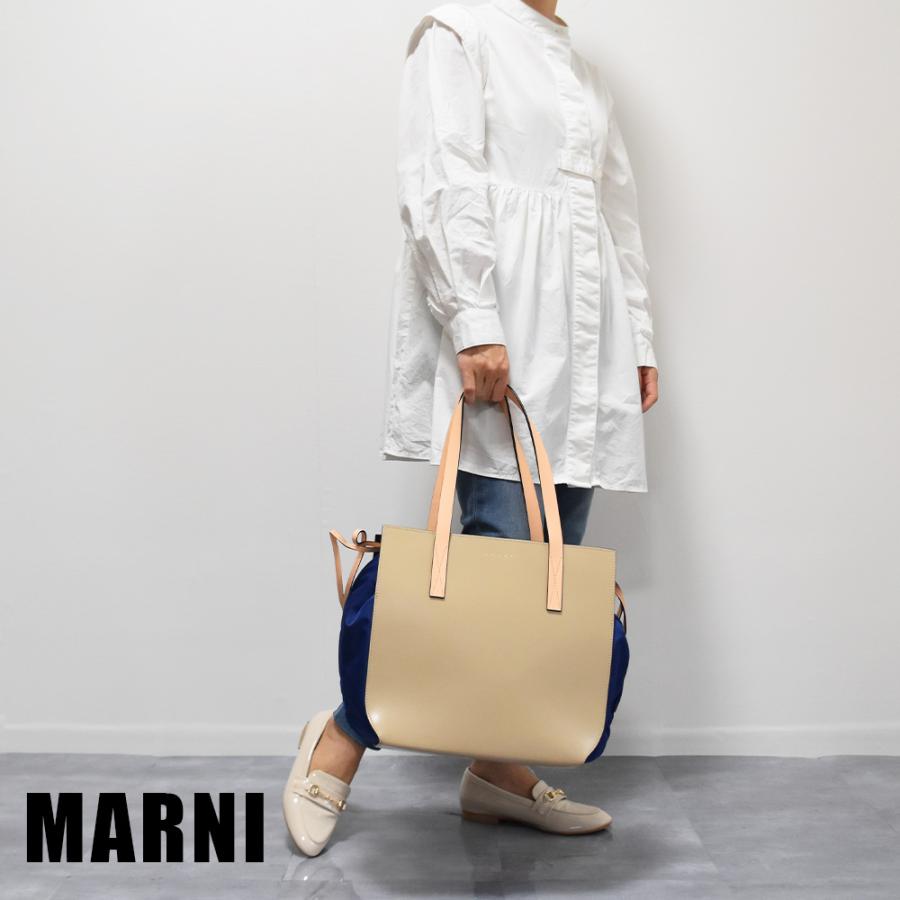 マルニ トートバッグ バッグ レディース ブランド 本革 大容量 MARNI ラージ A4 GUSSET ガセット SHMP0037Q0  :ma-gu-tt:MISHヤフー店 - 通販 - Yahoo!ショッピング