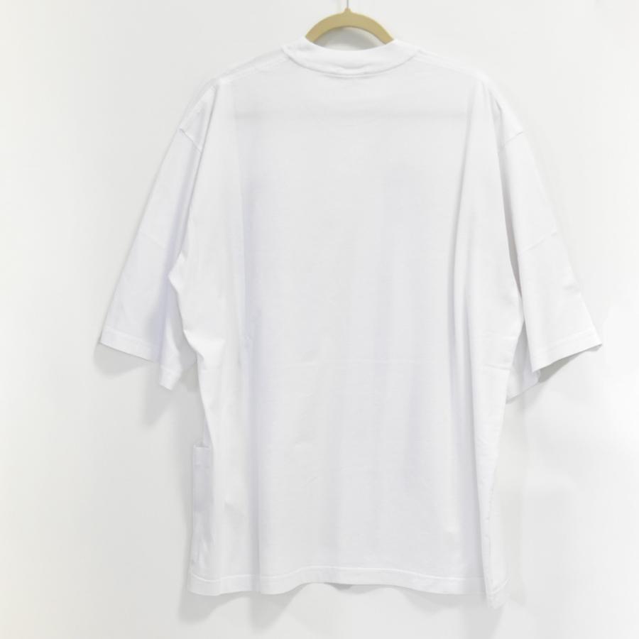 マルニ Tシャツ メンズ ロゴ 半袖 おしゃれ 水彩 デザイン ブランド 綿100％ MARNI 柄 ユニセックス 綿 コットン クルーネック オーバーサイズ HUMU0229P1｜mishshop｜10