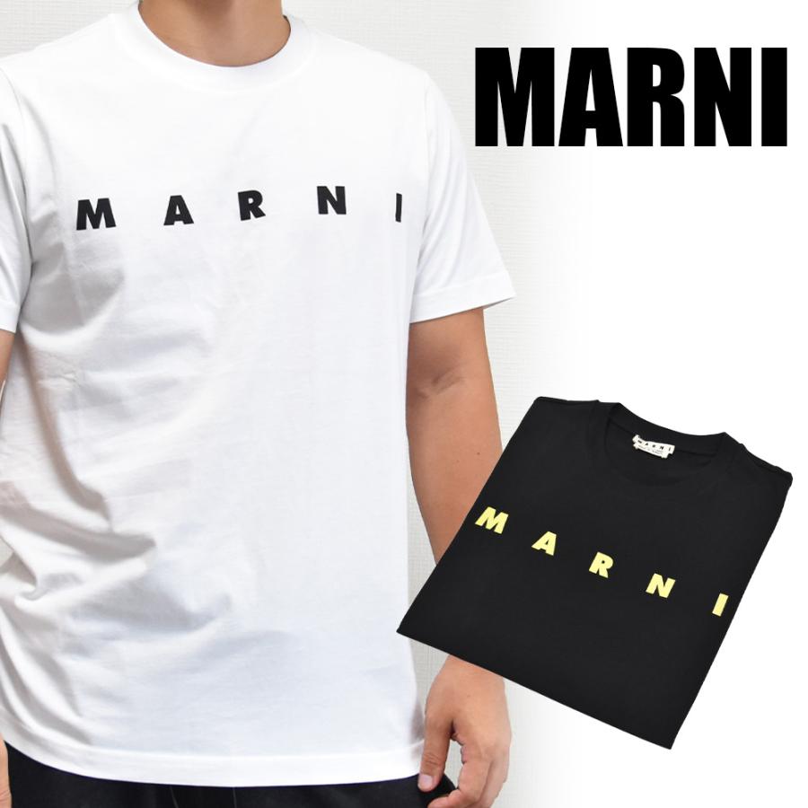 マルニ Tシャツ メンズ レディース 半袖 おしゃれ ブランド ゆったり 綿100％ MARNI ロゴ ブラック ホワイト HUMU0198P0 :  ma-logo-ts : MISHヤフー店 - 通販 - Yahoo!ショッピング