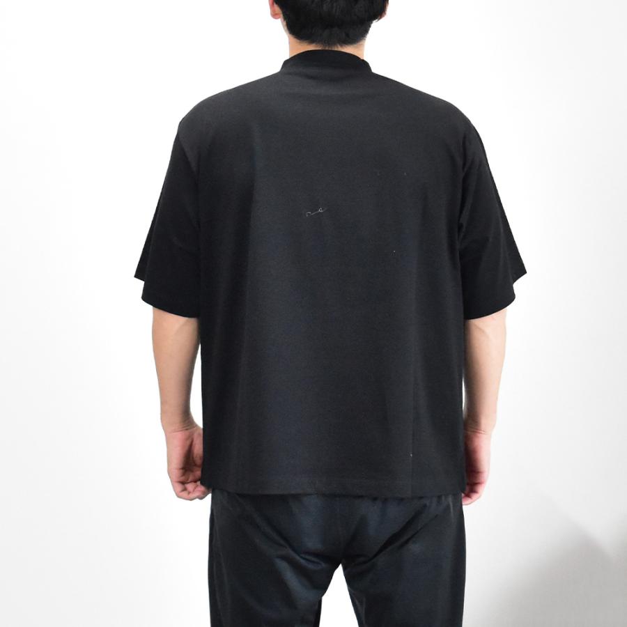 MARNI マルニ Tシャツ メンズ モックネック ロゴ 半袖 おしゃれ