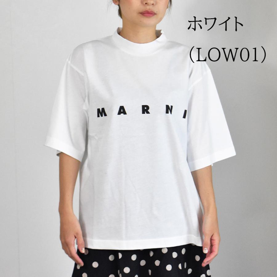 MARNI マルニ Tシャツ メンズ モックネック ロゴ 半袖 おしゃれ MARNI マルニ Tシャツ メンズ モックネック ロゴ 半袖 おしゃれ