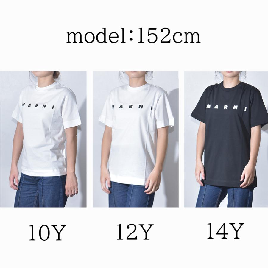 MARNI マルニ Tシャツ レディース ロゴ 半袖 ブランド 親子 MARNI マルニ Tシャツ レディース ロゴ 半袖 ブランド 親子