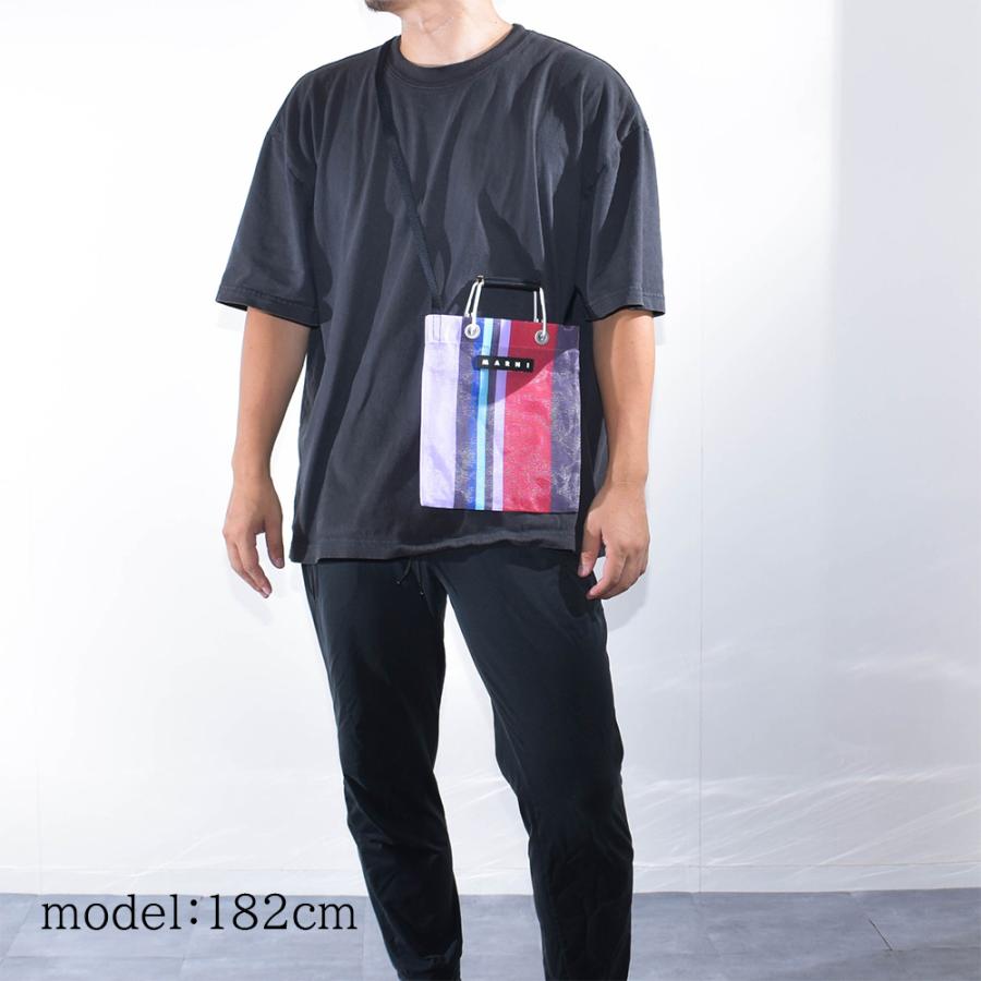 MARNI マルニ ショルダーバッグ メッシュ ミニ ストライプ MARNI マルニ ショルダーバッグ メッシュ ミニ ストライプ