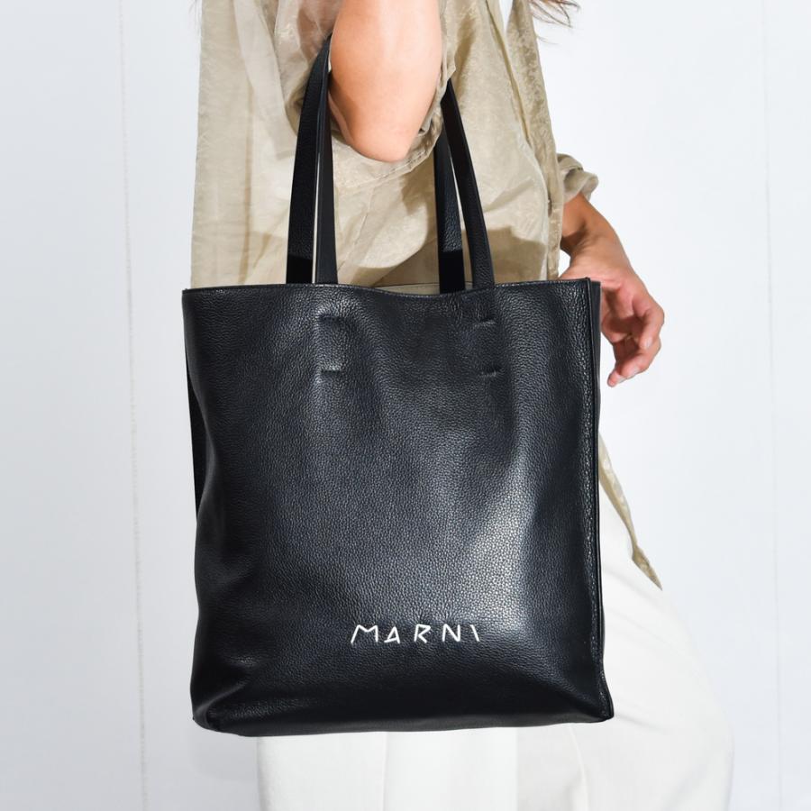 MARNI トートバッグ MARNI | ストライプ ニット トートバッグ [正規品/関税込