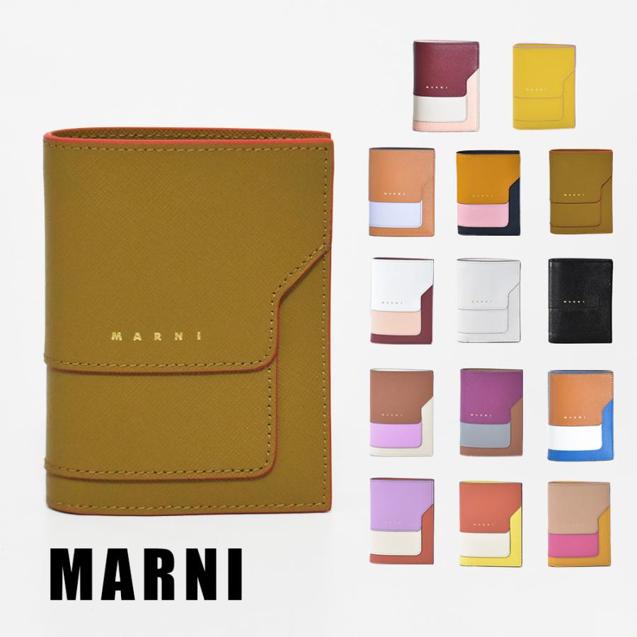 MARNI マルニ 財布 VANITOSI レディース ブランド 本革 二つ折り MARNI マルニ 財布 VANITOSI レディース ブランド 本革 二つ折り