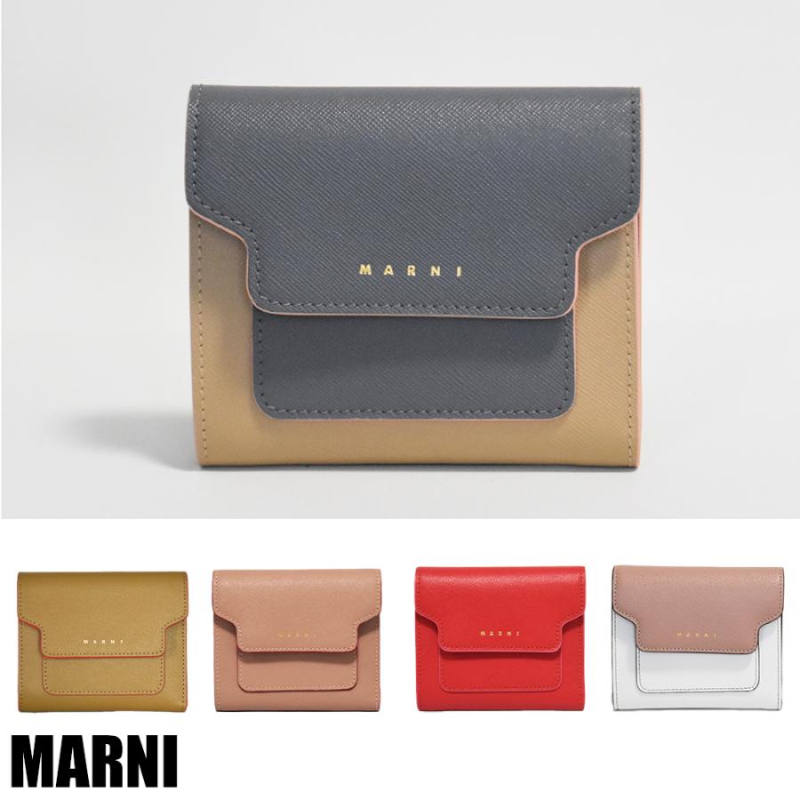 マルニ 二つ折り財布 財布 MARNI レディース ブランド 人気 本革 革 TRUNK 小銭入れあり シンプル PFMO0024U3 :  ma-trunkhuta-bi : MISHヤフー店 - 通販 - Yahoo!ショッピング