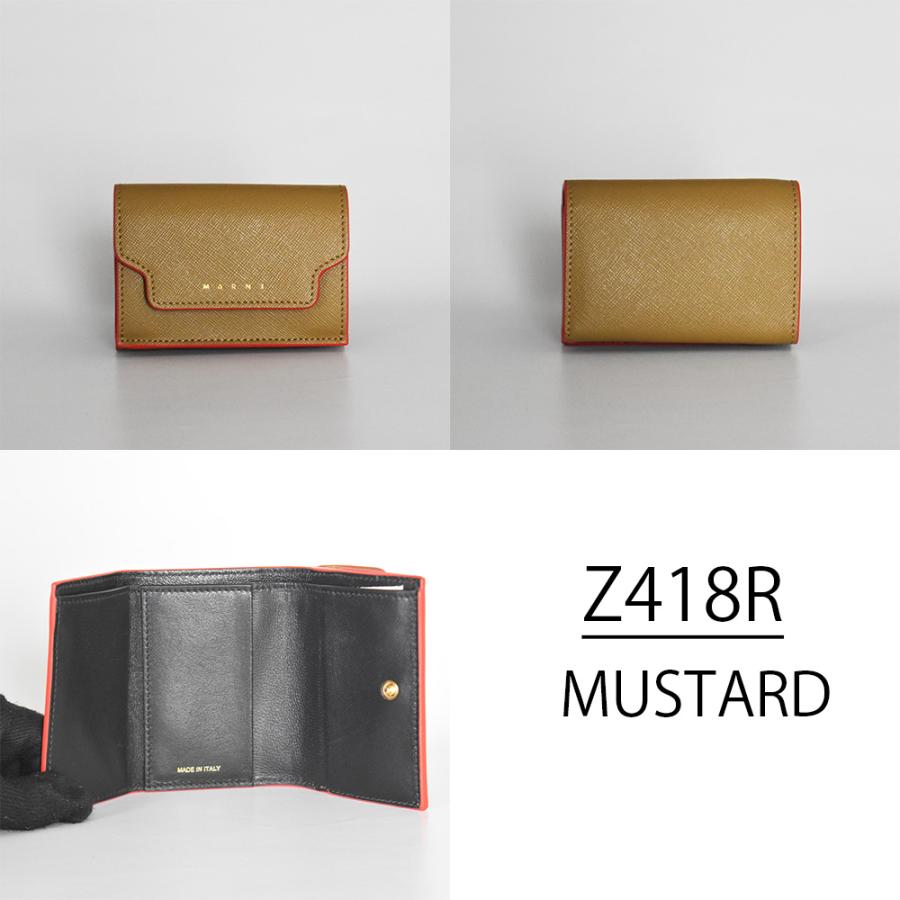 MARNI マルニ 財布 三つ折り ミニ財布 レディース ユニセックス MARNI マルニ 財布 三つ折り ミニ財布 レディース ユニセックス