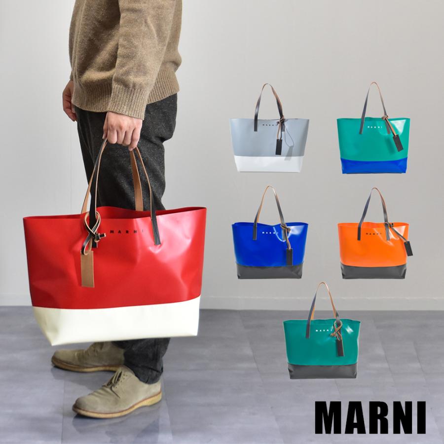 MARNI マルニ バッグ トートバッグ メンズ PVC 大きめ MARNI マルニ バッグ トートバッグ メンズ PVC 大きめ