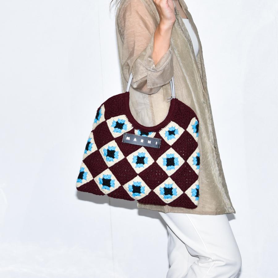 MARNI  マルニ ハンドバッグ MARNI マルニ マルニマーケット バッグ レディース ウール