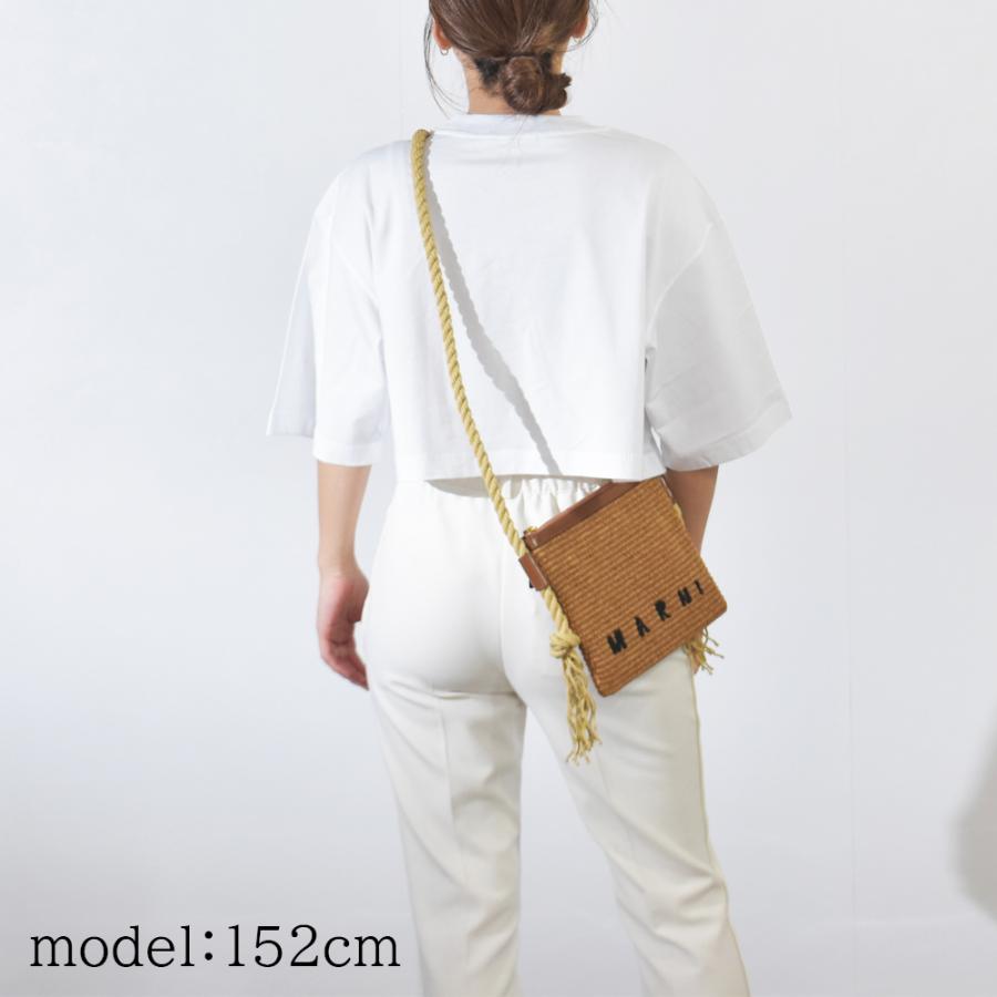 マルニ サマーバッグ PHMO0011U1 ロープハンドル MARCEL MARNI MARNI マルニ サマーバッグ PHMO0011U1 ブラウン ロープハンドル