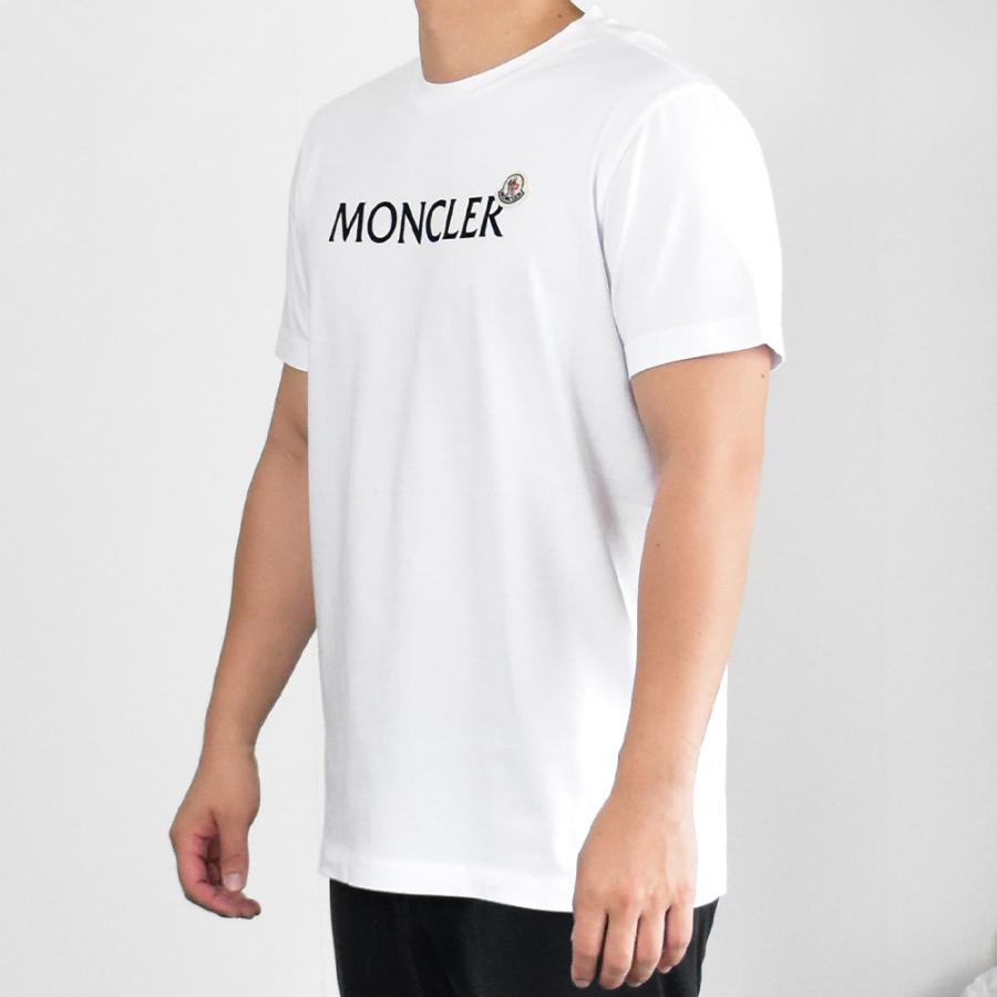 モンクレール Tシャツ メンズ ロゴ 半袖 おしゃれ ブランド カジュアル  
