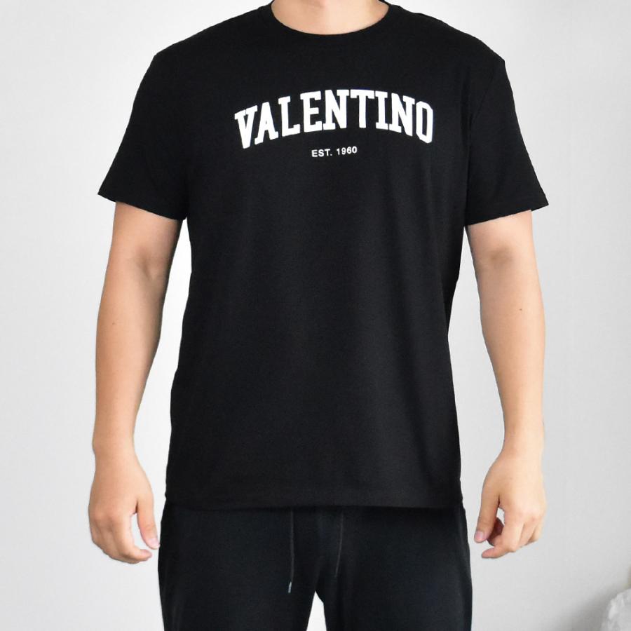 VALENTINO ヴァレンティノ Tシャツ メンズ ロゴ 半袖 おしゃれ