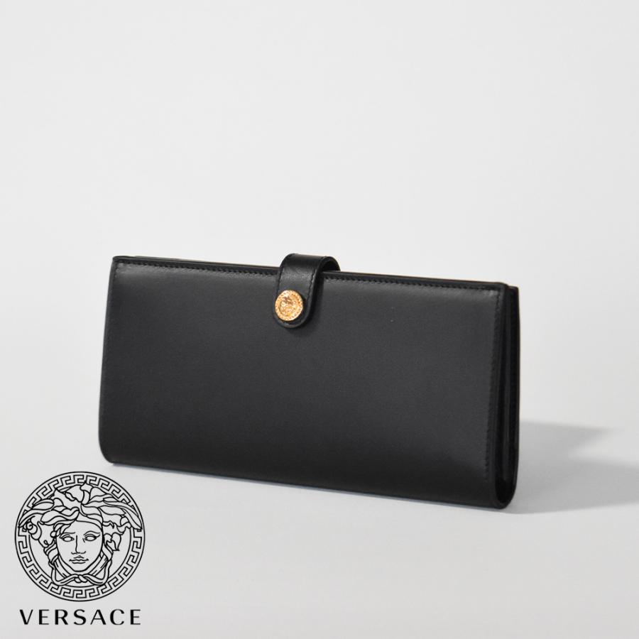 ヴェルサーチ 財布 本革 メデューサ メンズ ブランド VERSACE 長財布