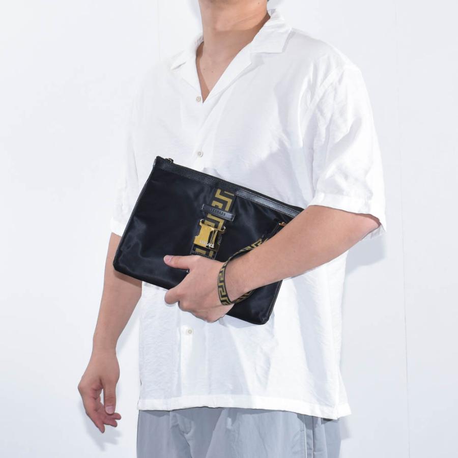 VERSACE（ヴェルサーチェ） ヴェルサーチ クラッチバッグ グレカ