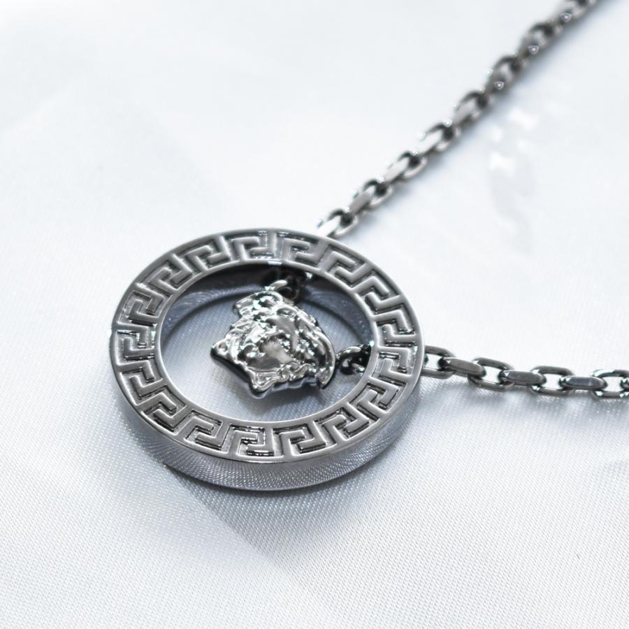 VERSACE ヴェルサーチ ネックレス メンズ グリークリング