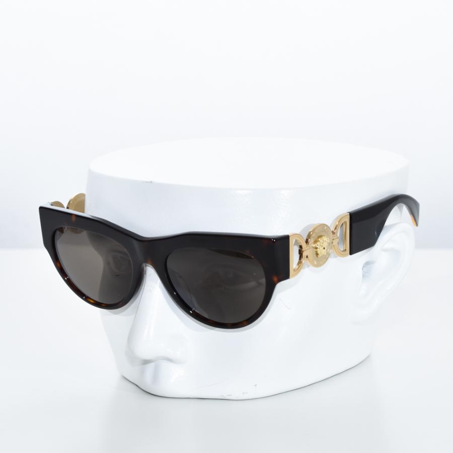 VERSACE ヴェルサーチ サングラス レディース ブラウン べっ甲 茶