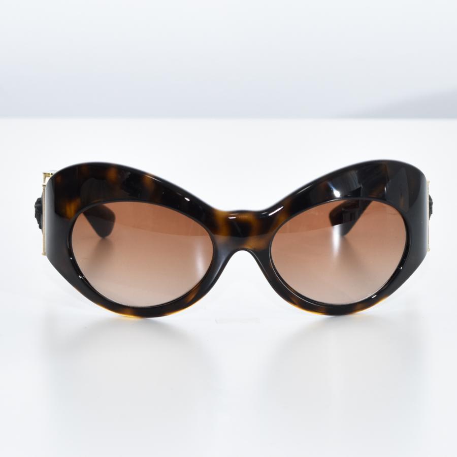 良好　ケース付　ジャンニヴェルサーチ メデューサ サングラス ブラウン　鼈甲 ジャンニ・ベルサーチ ブラウン 鼈甲 サングラス ユニセックス