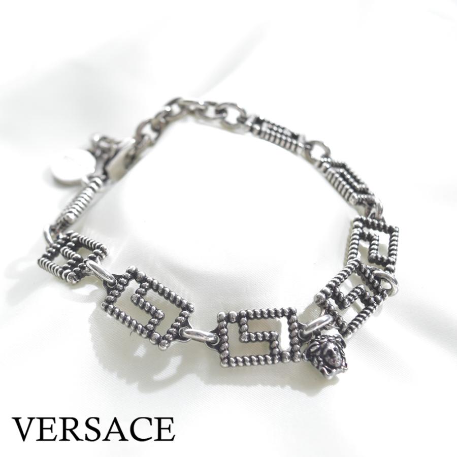 VERSACE（ヴェルサーチェ） ヴェルサーチ ブレスレット グレカ メンズ