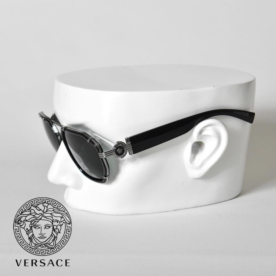 VERSACE ヴェルサーチ サングラス メデューサ ブラック メンズ VERSACE ヴェルサーチ サングラス メデューサ ブラック メンズ