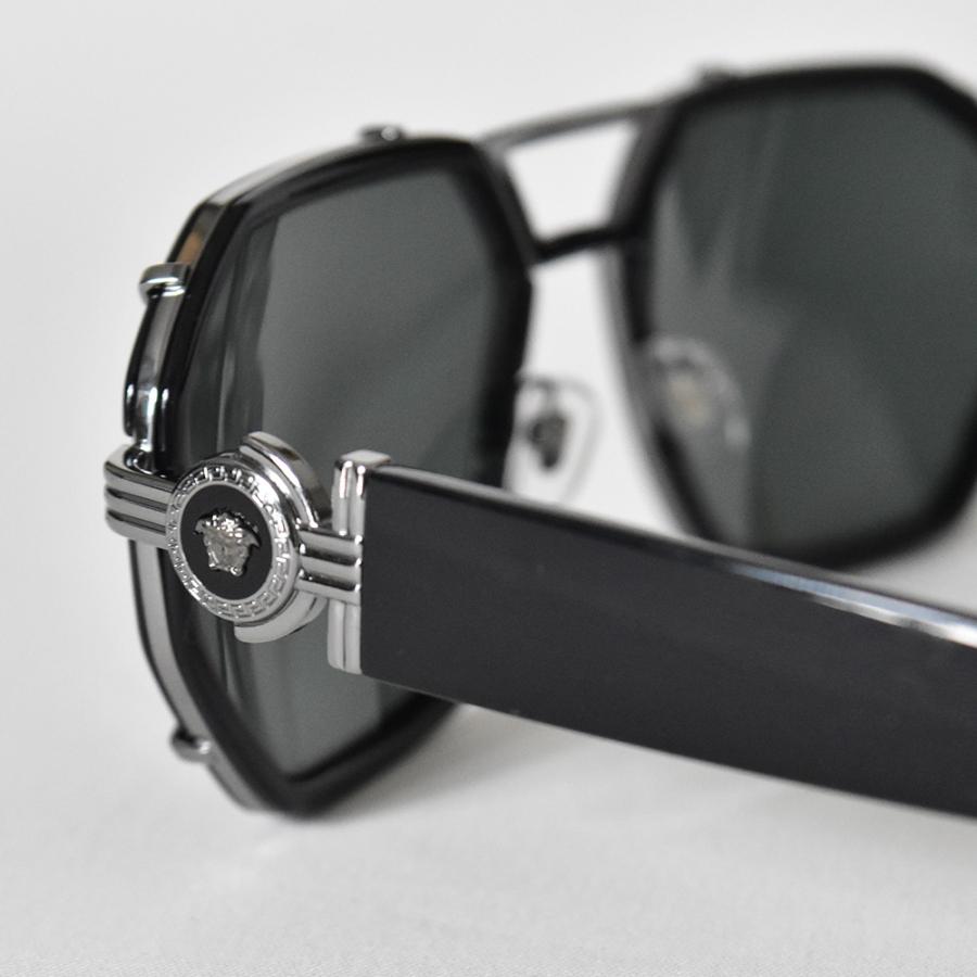 VERSACE ヴェルサーチ サングラス メデューサ ブラック メンズ VERSACE ヴェルサーチ サングラス メデューサ ブラック メンズ