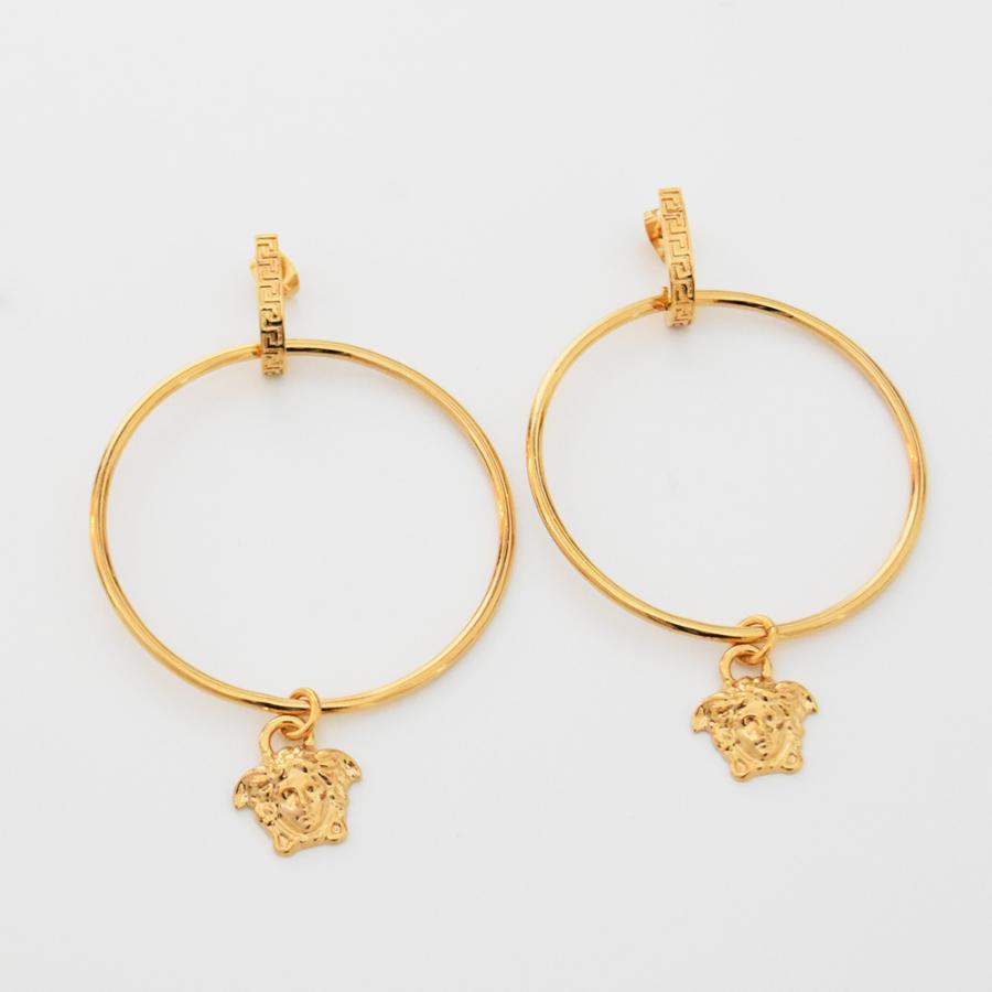 VERSACE（ヴェルサーチェ） ヴェルサーチ ピアス メデューサ グレカ
