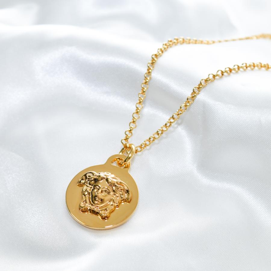 versace ネックレスゴールド VERSACE ネックレス ゴールド ロゴ メデューサ メンズ