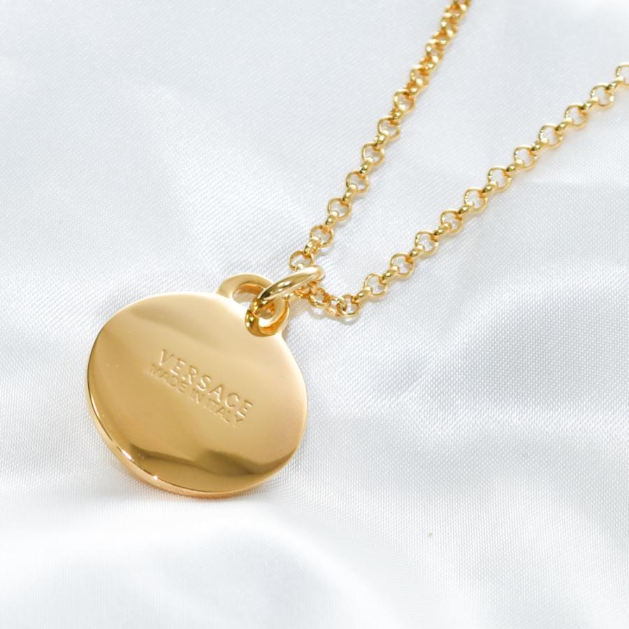 VERSACE ネックレス ゴールド ロゴ メデューサ メンズ
