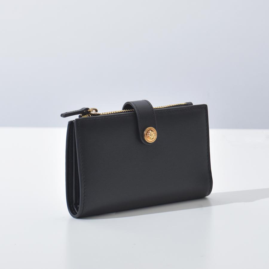 VERSACE ヴェルサーチ 二つ折り財布 小銭入れ付き メデューサ VERSACE ヴェルサーチ 二つ折り財布 小銭入れ付き メデューサ