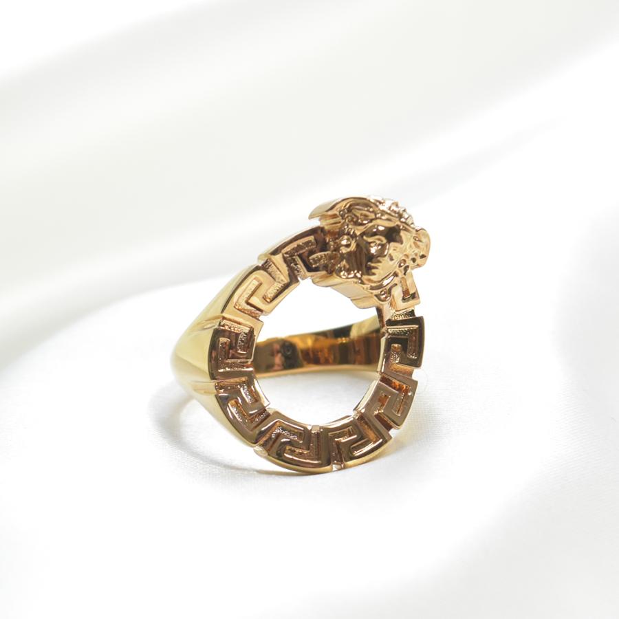 ヴェルサーチ　指輪　VERSACE ゴールドリング 美品　10号 楽天市場】ヴェルサーチ 指輪 リング レディース メンズ VERSACE